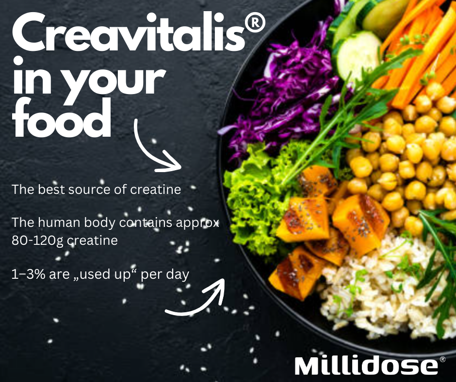 Creatine Powder Creavitalis® in your food