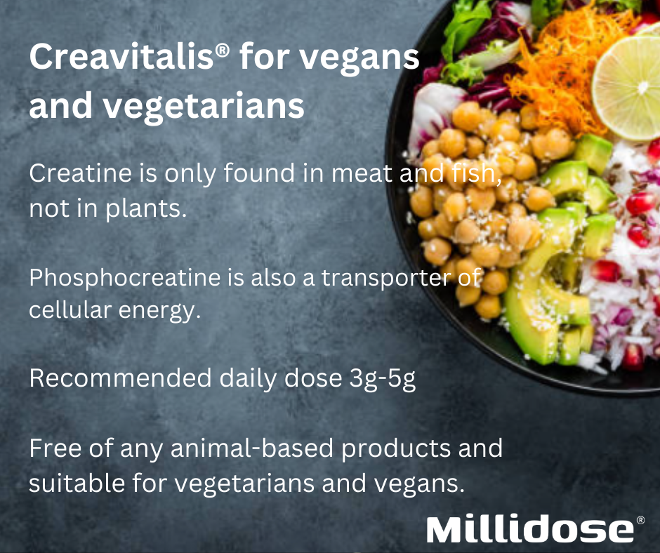 Creavitalis® for vegans & vegetarians