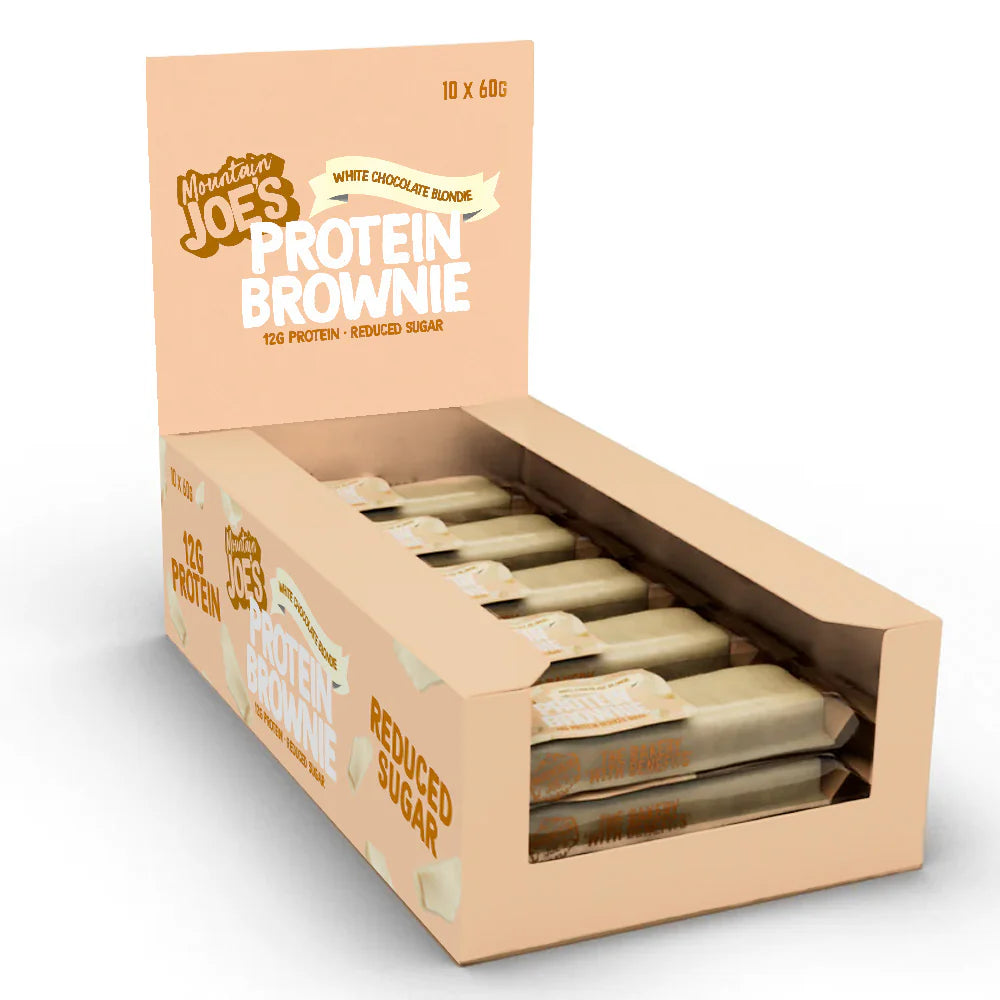 Protein Brownies - Mountain Joes (White Chocolate)